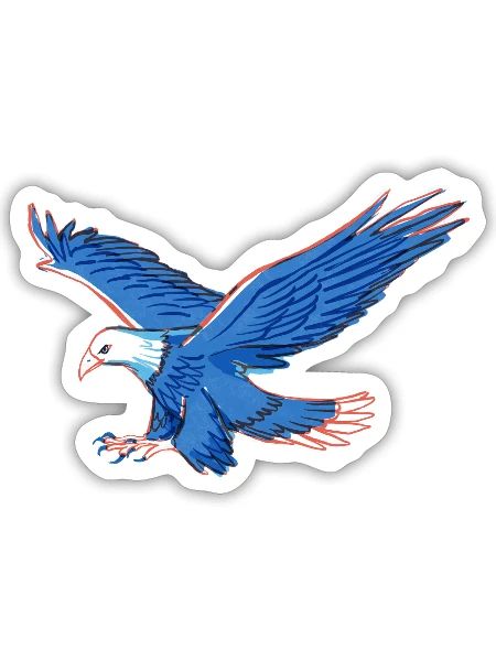 Fourth of July Swole-fest in the US - Sticker - white matte - Front