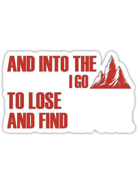 Mountains Alps Hiking Nature - Sticker - white matte - Front