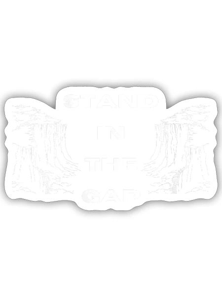 Womens spiritual encouragement motivation - Sticker - white matte - Front