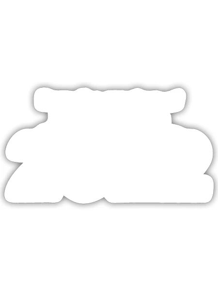 2022 - Sticker - white matte - Front