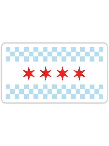 Chicago Ska - Sticker - white matte - Front