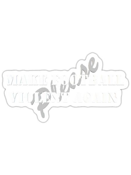Make Football - Sticker - white matte - Front