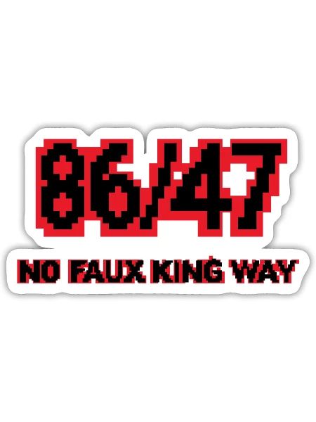 8647 Pixel Rebellion - Sticker - white matte - Front