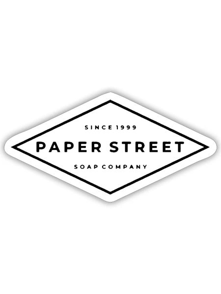 Paper Street Soap - Sticker - white matte - Front