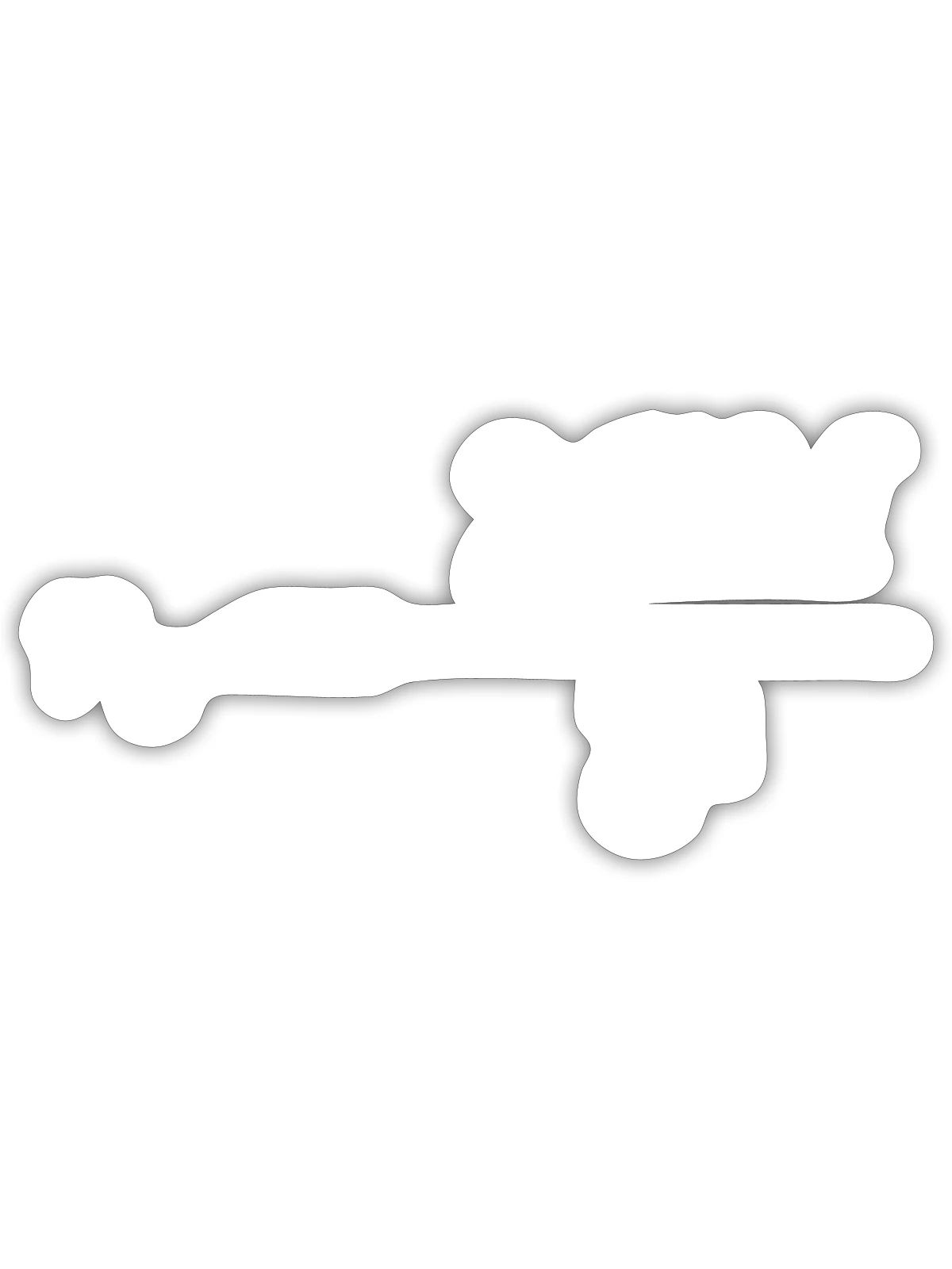 Schwarzschild Radius Dark General Relativity - Sticker - white matte - Front