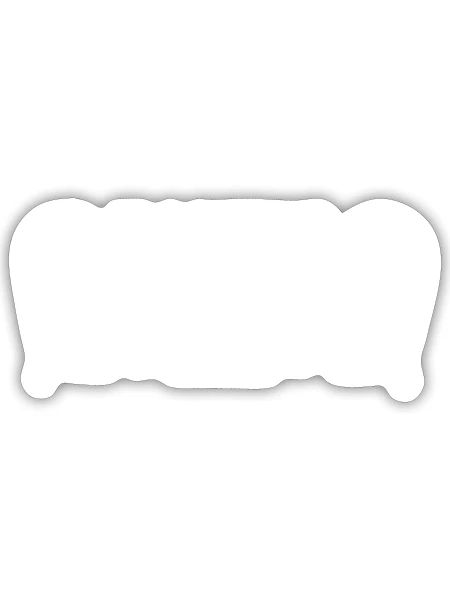 Baking time - Sticker - white matte - Front
