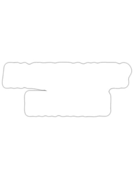 Baker slogan - Sticker - white matte - Front