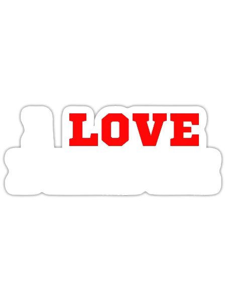 i love bladee - Sticker - white matte - Front