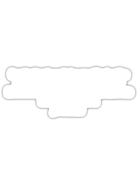 John 3:16 - Sticker - white matte - Front