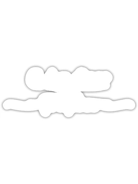 G Is For Grayden - Sticker - white matte - Front