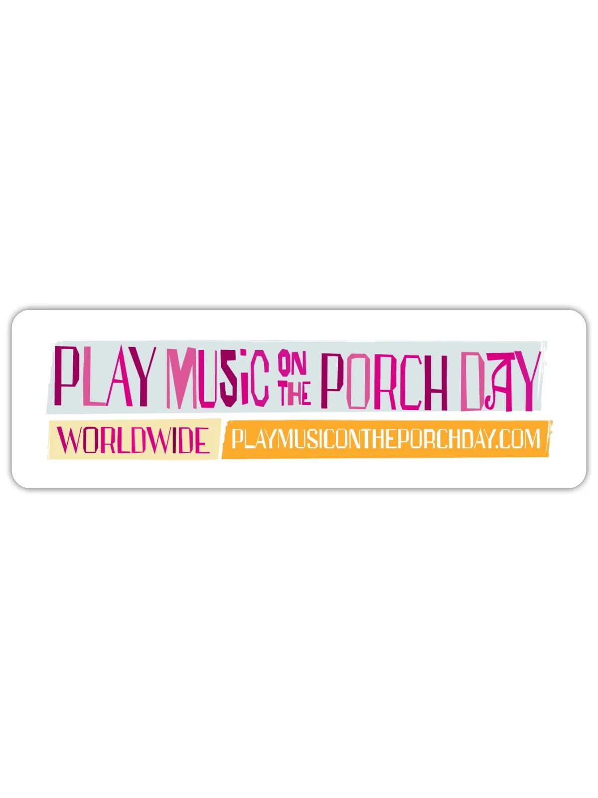 STICKER - Sticker - white matte - Front