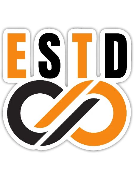 Established in Infinity - Sticker - white matte - Front
