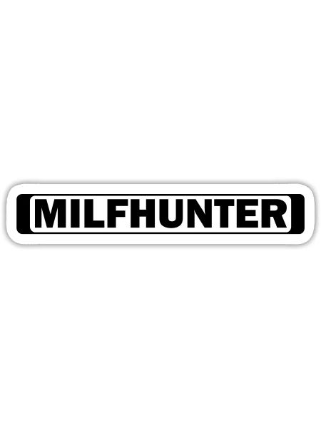 blockedTitle - Sticker - white matte - Front