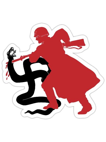 Fight Fascism - Sticker - white matte - Front