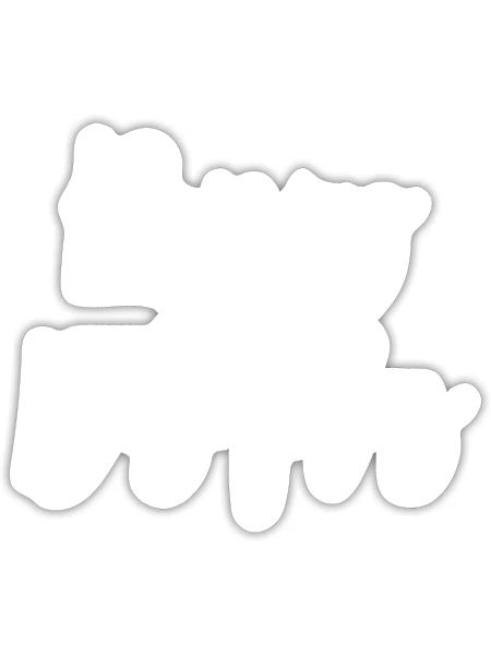 Raising Little Disciples - Sticker - white matte - Front