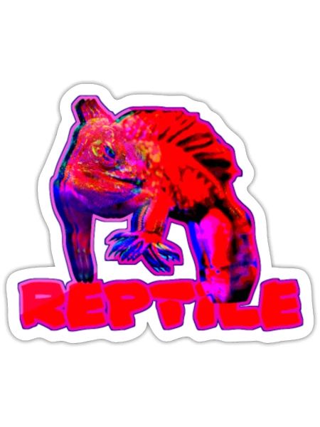 Reptile - Sticker - white matte - Front