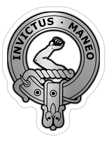 Clan Armstrong Crest - Sticker - white matte - Front