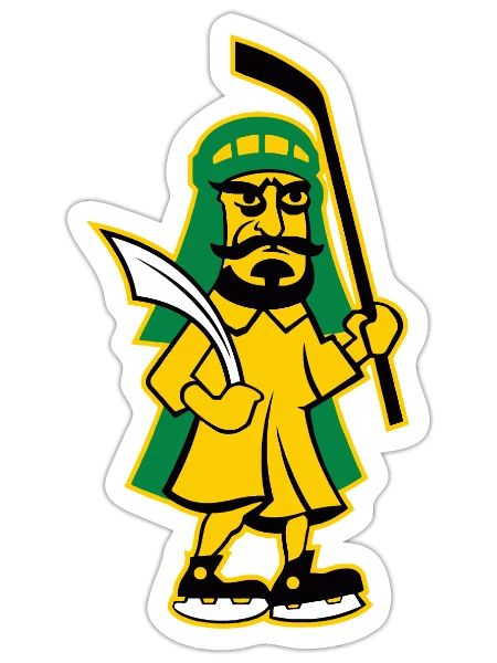 prince albert raiders Essential T Shirt - Sticker - white matte - Front