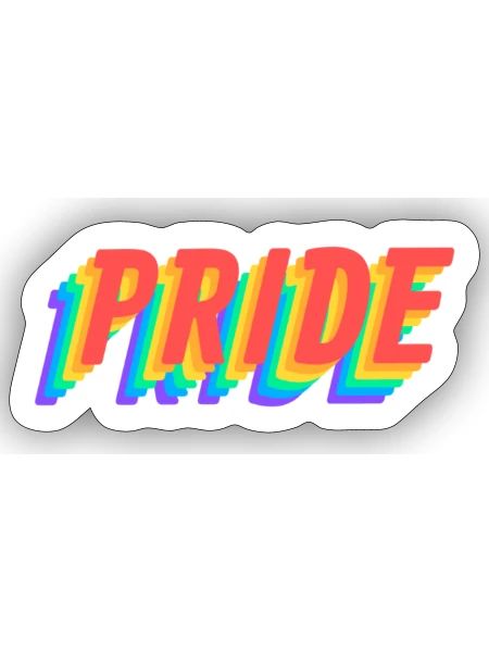 Pride LGBT Queer Sticker - Sticker - white matte - Front