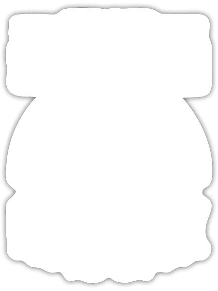 Cowboy Revolver Western Champion Country - Sticker - white matte - Front