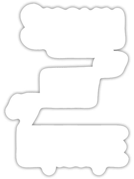Sarcasm is my language - Sticker - white matte - Front