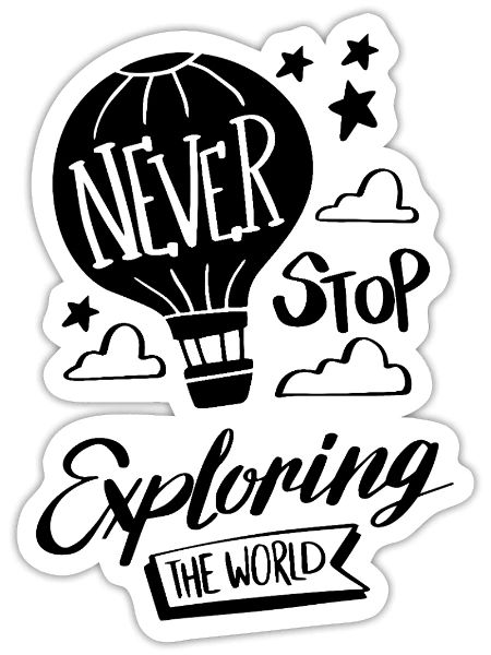 missing_design - Sticker - white matte - Front