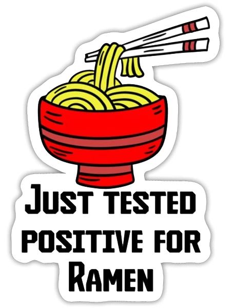Guardian of the Noodles - Sticker - white matte - Front
