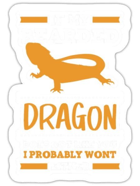 reptile Reptiles gecko - Sticker - white matte - Front
