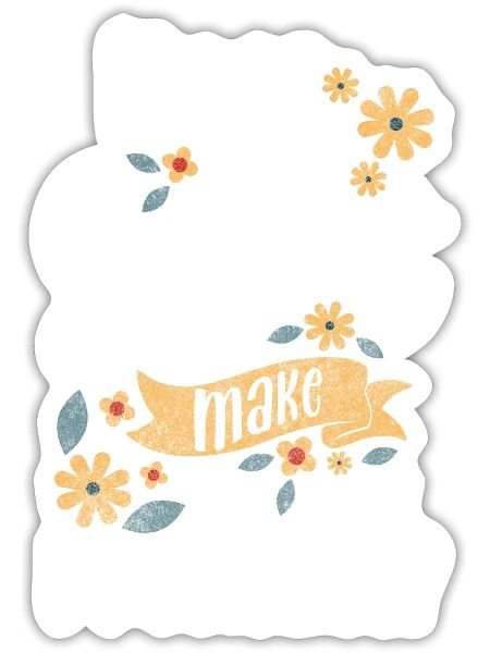 Pregnant Mother Children - Sticker - white matte - Front