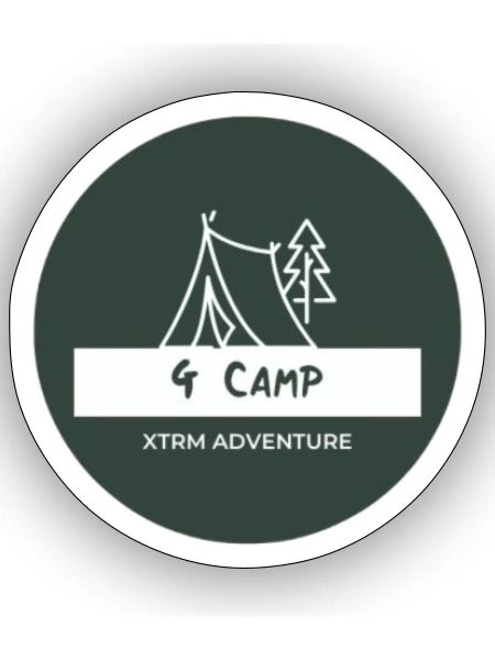 g camp - Sticker - white matte - Front