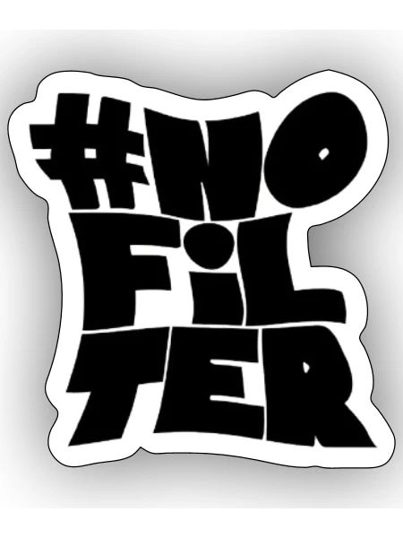 moderne - Sticker - blanc mat - Devant