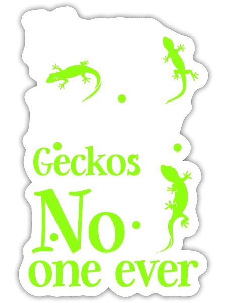 Reptile Giant Lizard Salamanders Lizardman - Sticker - white matte - Front