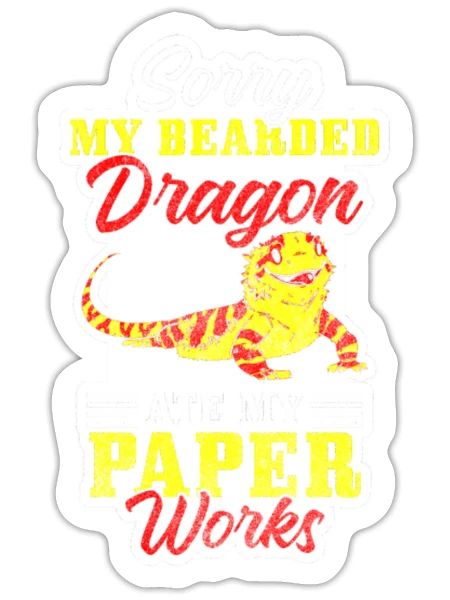 Reptile Reptiles Lizard - Sticker - white matte - Front