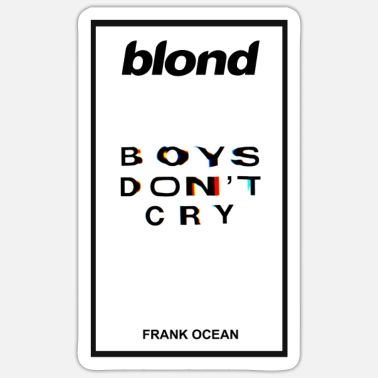 frank ocean blonde boys dont cry' Sticker | Spreadshirt