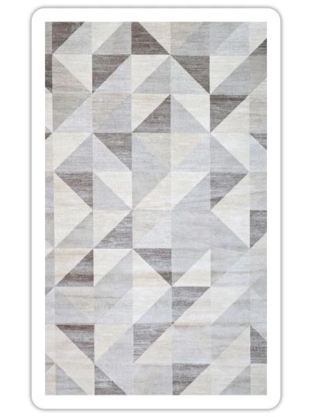 Soft White Cube - Sticker - white matte - Front