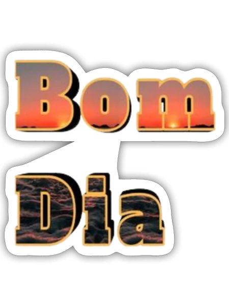 write text - Sticker - white matte - Front