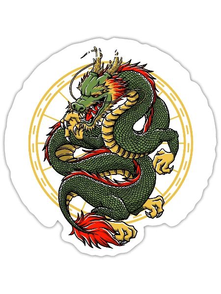 Happy Chinese New Year Family Matching Relatives S - Sticker - white matte - Front