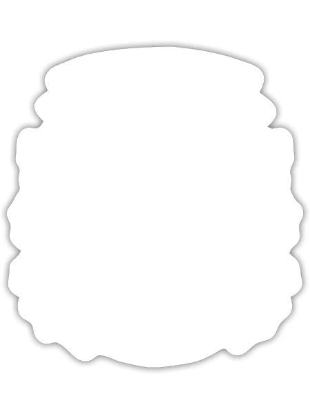 Staffordshire Terrier Crest - Sticker - white matte - Front