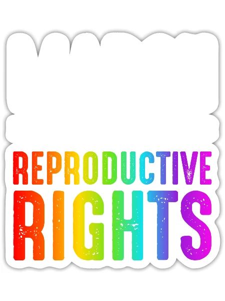 March For Reproductive Rights - Sticker - white matte - Front