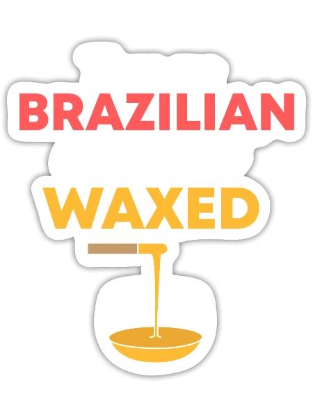 Waxing Specialist Funny - Sticker - white matte - Front