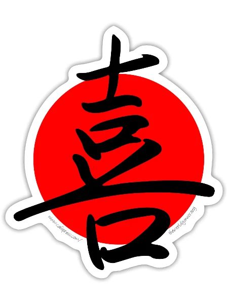 Joy - Sticker - white matte - Front