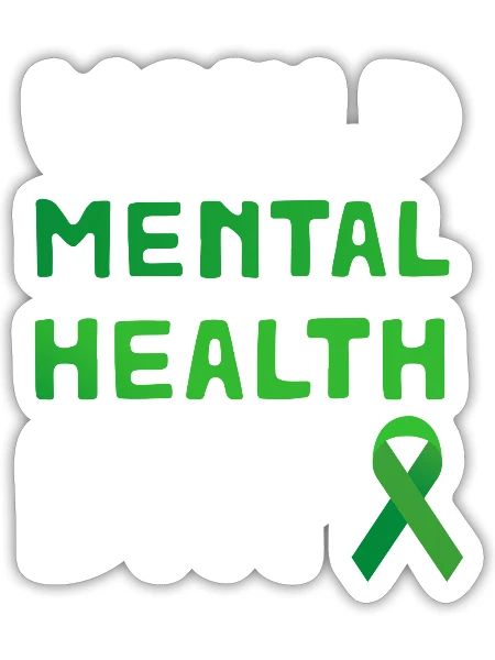 Mind Charity Awareness Mental Health - Sticker - white matte - Front
