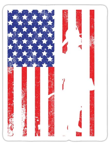 fire hero - Sticker - white matte - Front