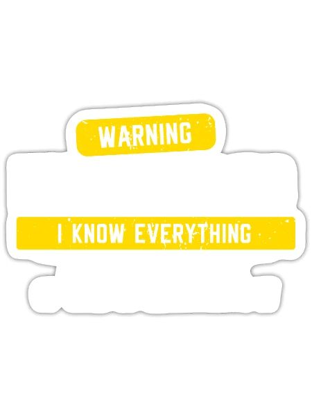 Retraite : Attention, je suis retraité - Sticker - blanc mat - Devant