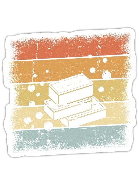 Making Soap - Sticker - white matte - Front