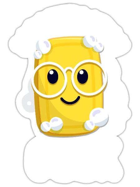 Soap Making Crafting - Sticker - white matte - Front