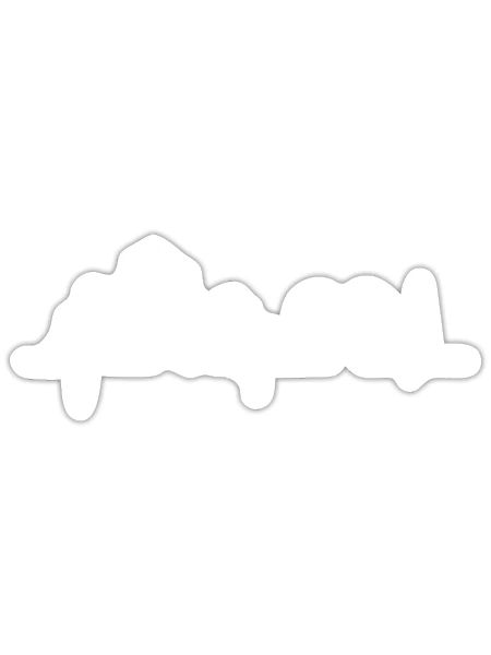 Soap Making Crafting Heartbeat - Sticker - white matte - Front