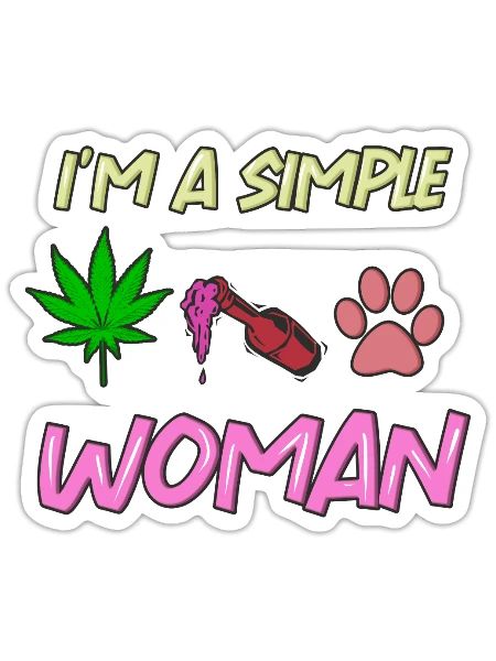 Cannabis - Sticker - white matte - Front