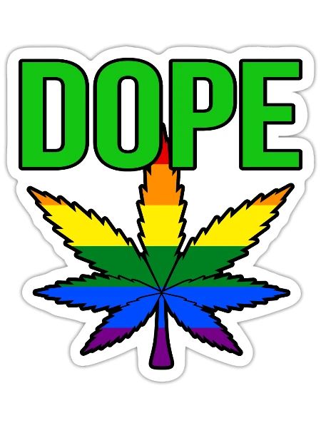Cannabis - Sticker - white matte - Front