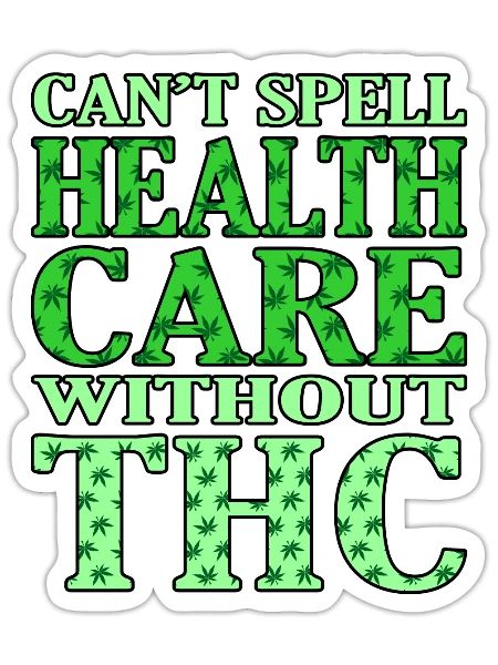 Cannabis - Sticker - white matte - Front